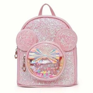 Mini glitter sequins cartoon anime backpack
